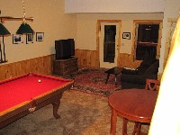 Laurel Haven Den and Pool Table